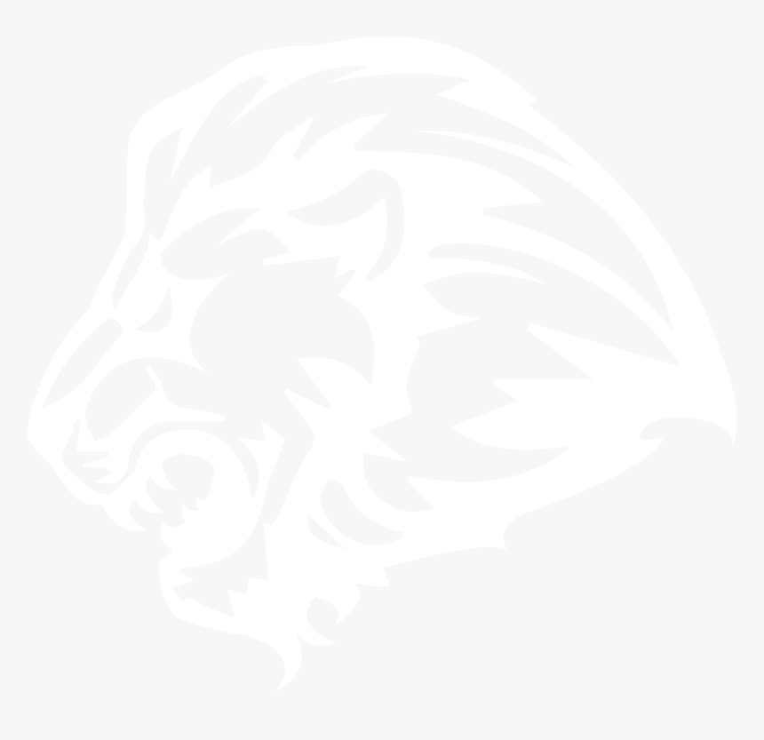 Lion Logo White - Lion Logo With Black Background, HD Png Download, Free Download