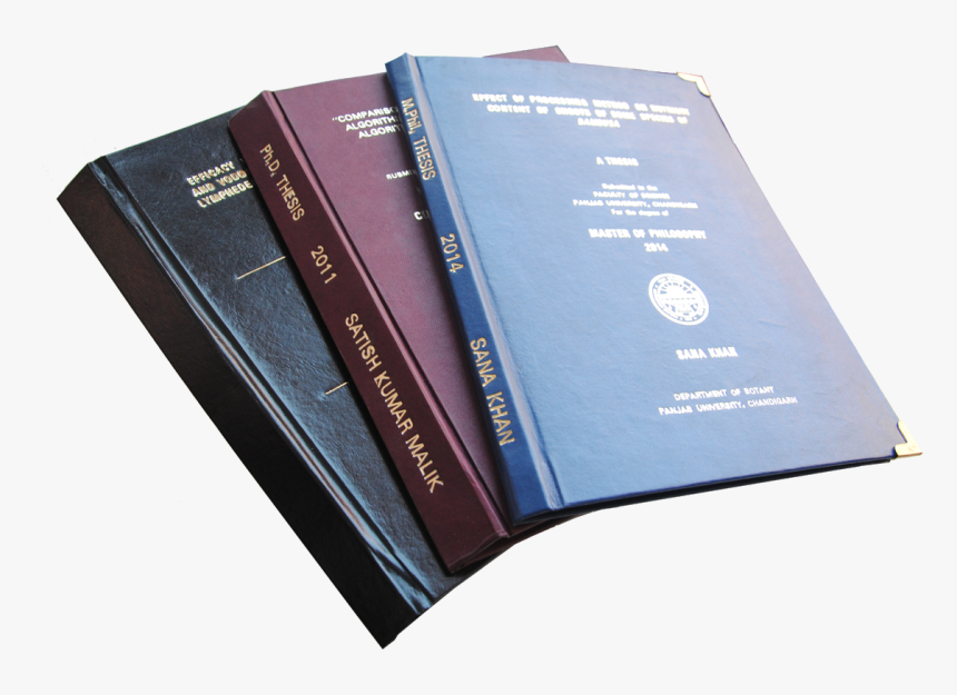 Transparent Book Binding Png - Thesis Binding Png, Png Download, Free Download