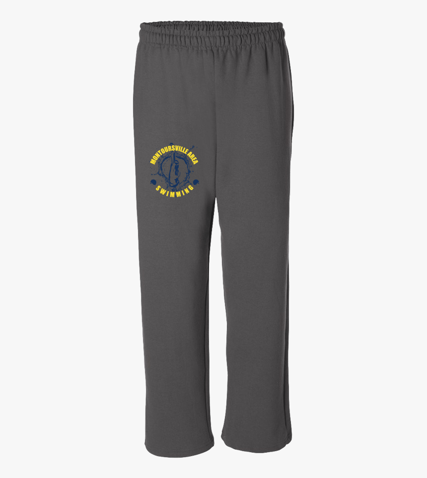 Charcoal Open Bottom Sweatpants - Pajamas, HD Png Download, Free Download