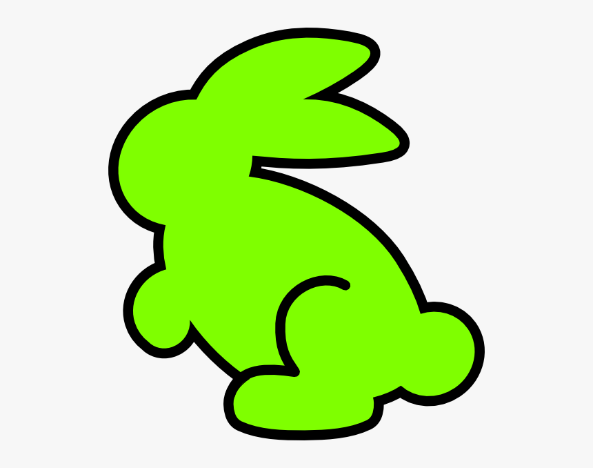 Spring Green Bunny Svg Clip Arts - Rabbit Cartoon Simple Drawing, HD Png Download - kindpng Spring Green Bunny Svg Clip Arts - Rabbit Cartoon Simple Drawing, HD Png Download - kindpng