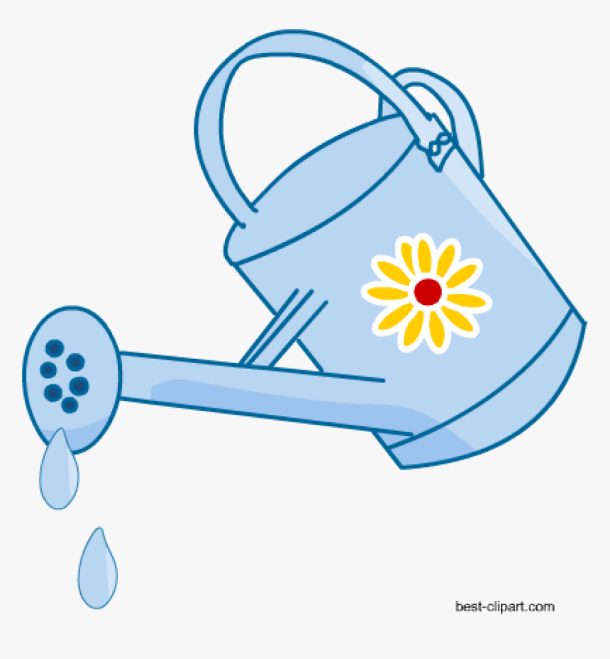Transparent Clipart Com - Watering Can Clipart Cute, HD Png Download, Free Download