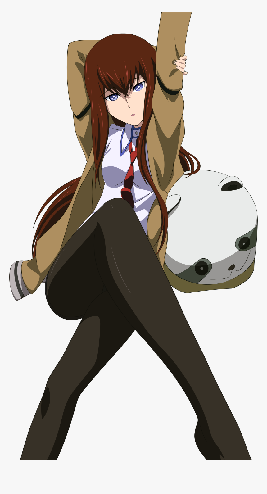 Transparent Makise Kurisu Png - Steins Gate Kurisu Render, Png Download, Free Download