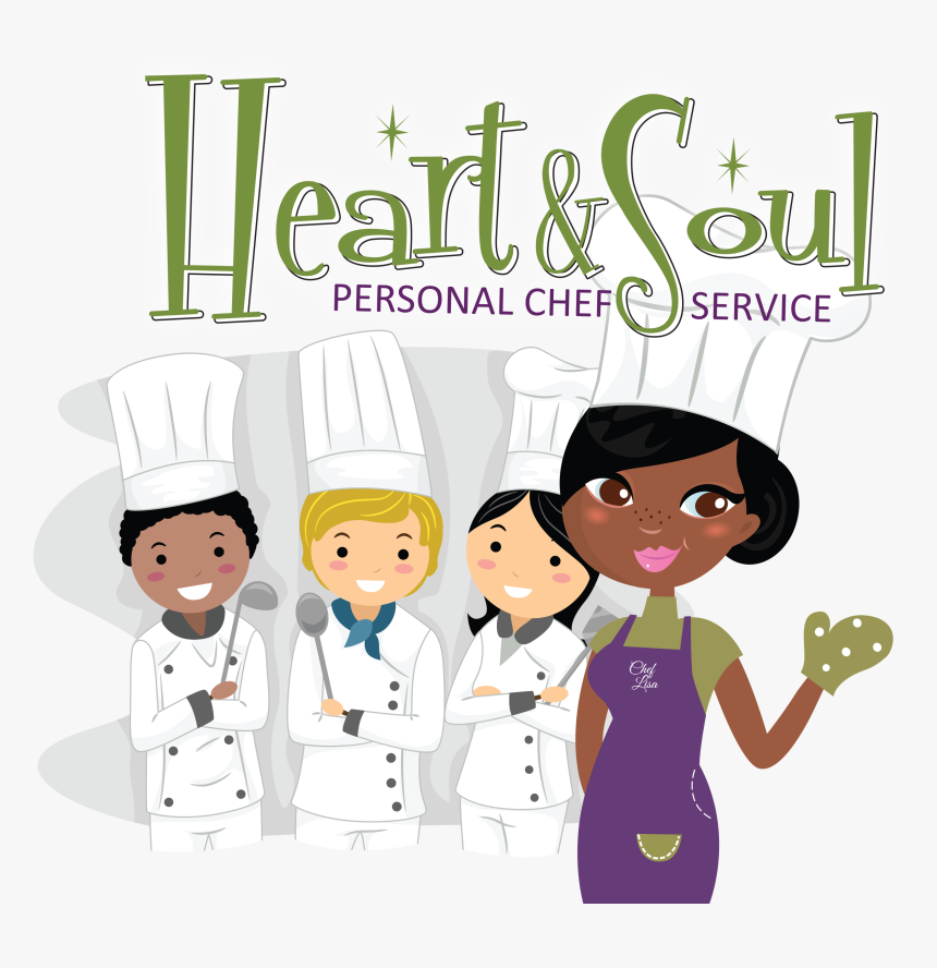 Cooking Clipart Personal Chef - Cartoon Personal Chef, HD Png Download, Free Download