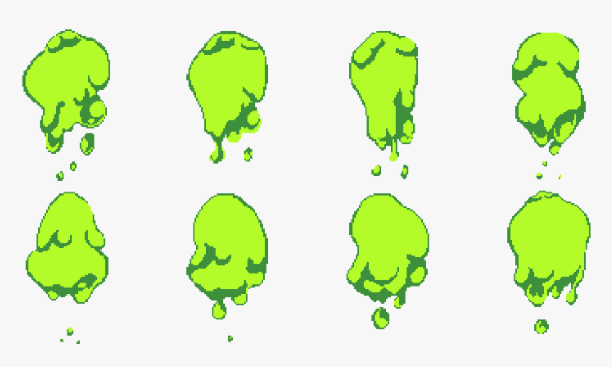 Slimelargehd - 2d Slime Animation, HD Png Download, Free Download