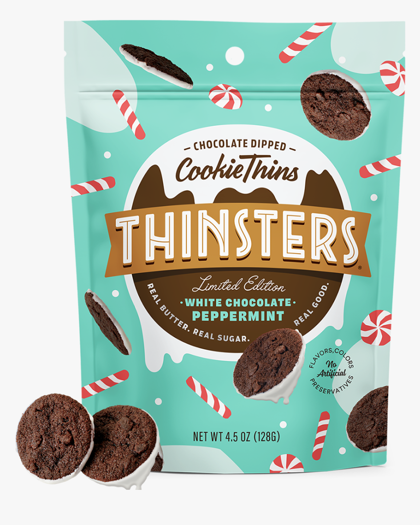 Thinsters White Chocolate Peppermint, HD Png Download, Free Download