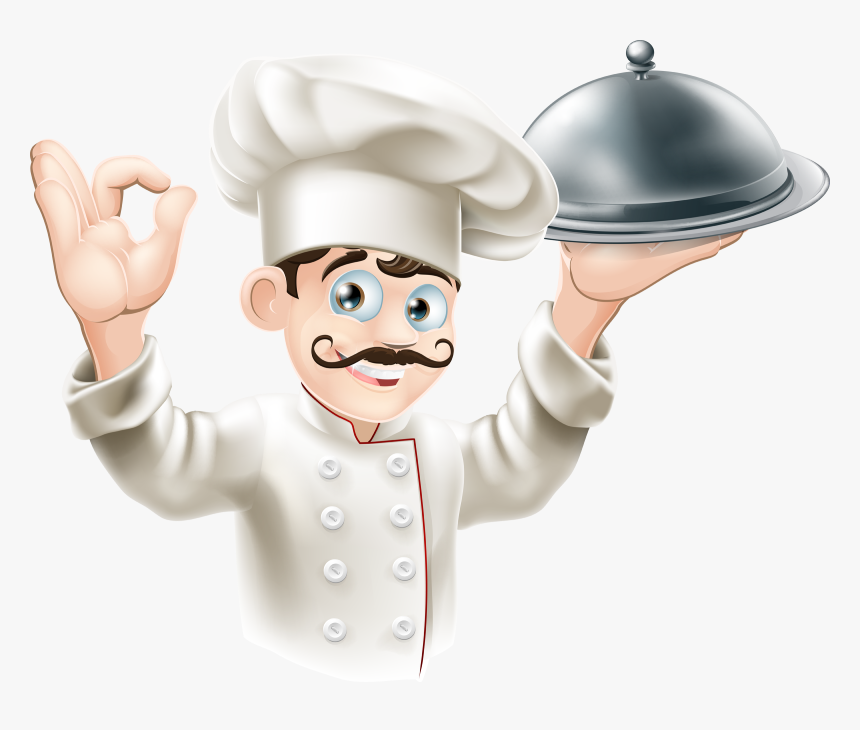 Cook Clipart Restaurant Chef - Chief In Restaurant Png, Transparent Png, Free Download