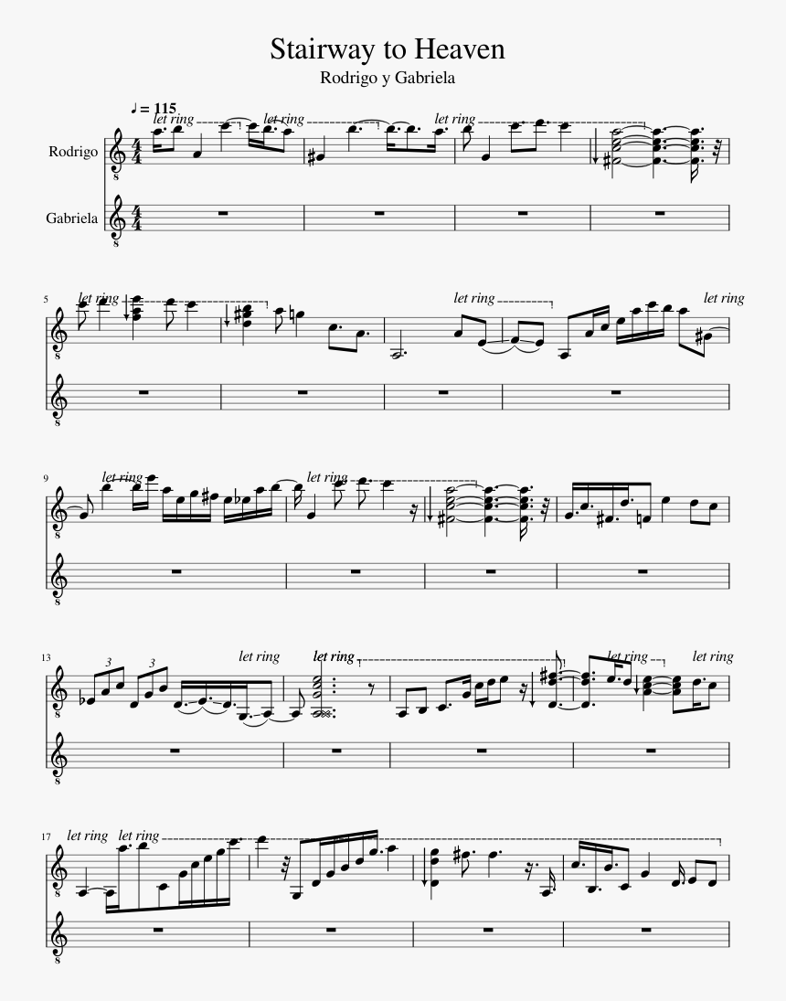 Stairway To Heaven Slide, Image - Yuri On Ice Piano Sheet Music, HD Png Download, Free Download