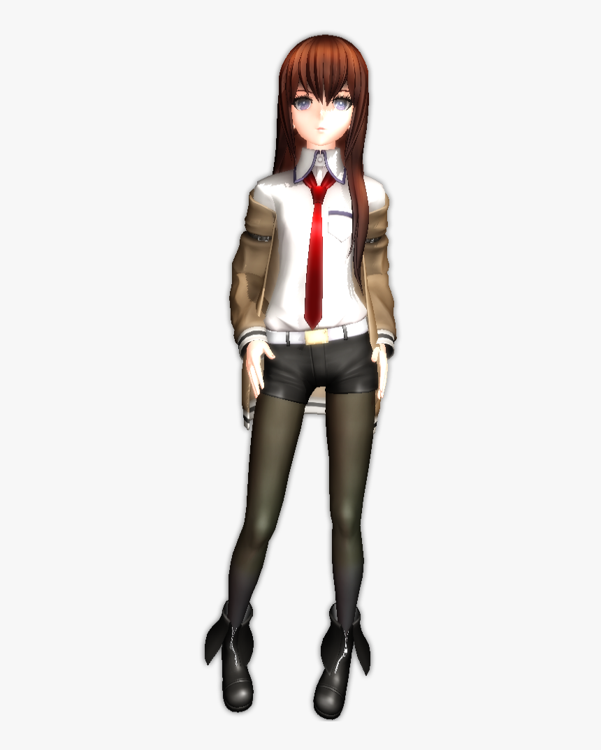 Makise Kurisu Mmd Model Download, HD Png Download, Free Download