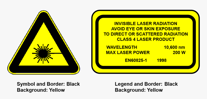 Laser Safety - Class 4 Laser Safety Label, HD Png Download, Free Download