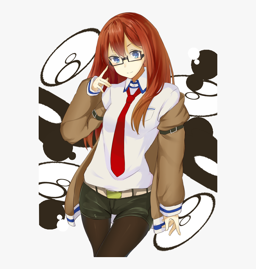 Transparent Makise Kurisu Png - Cartoon, Png Download, Free Download