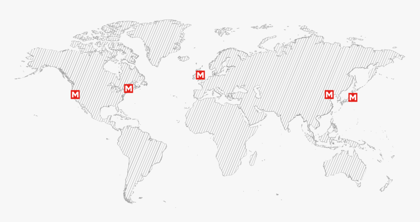 Blank World Map With Countries, HD Png Download, Free Download