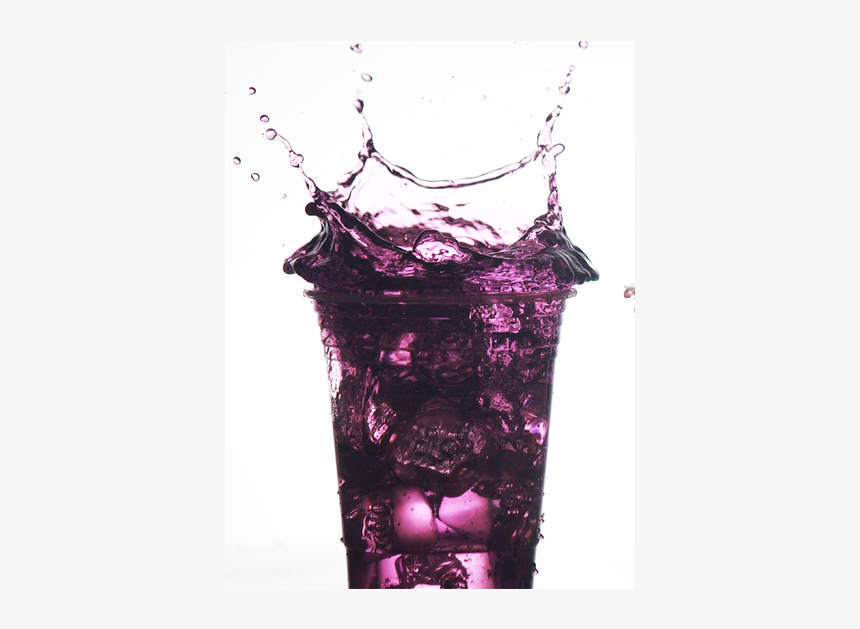 Purple Drink Splash Png, Transparent Png, Free Download