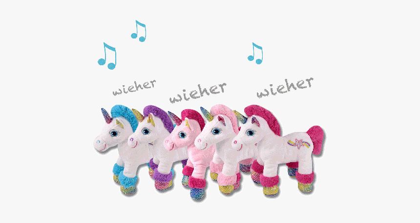 Unicorn With Sound - Stuffed Toy, HD Png Download, Free Download
