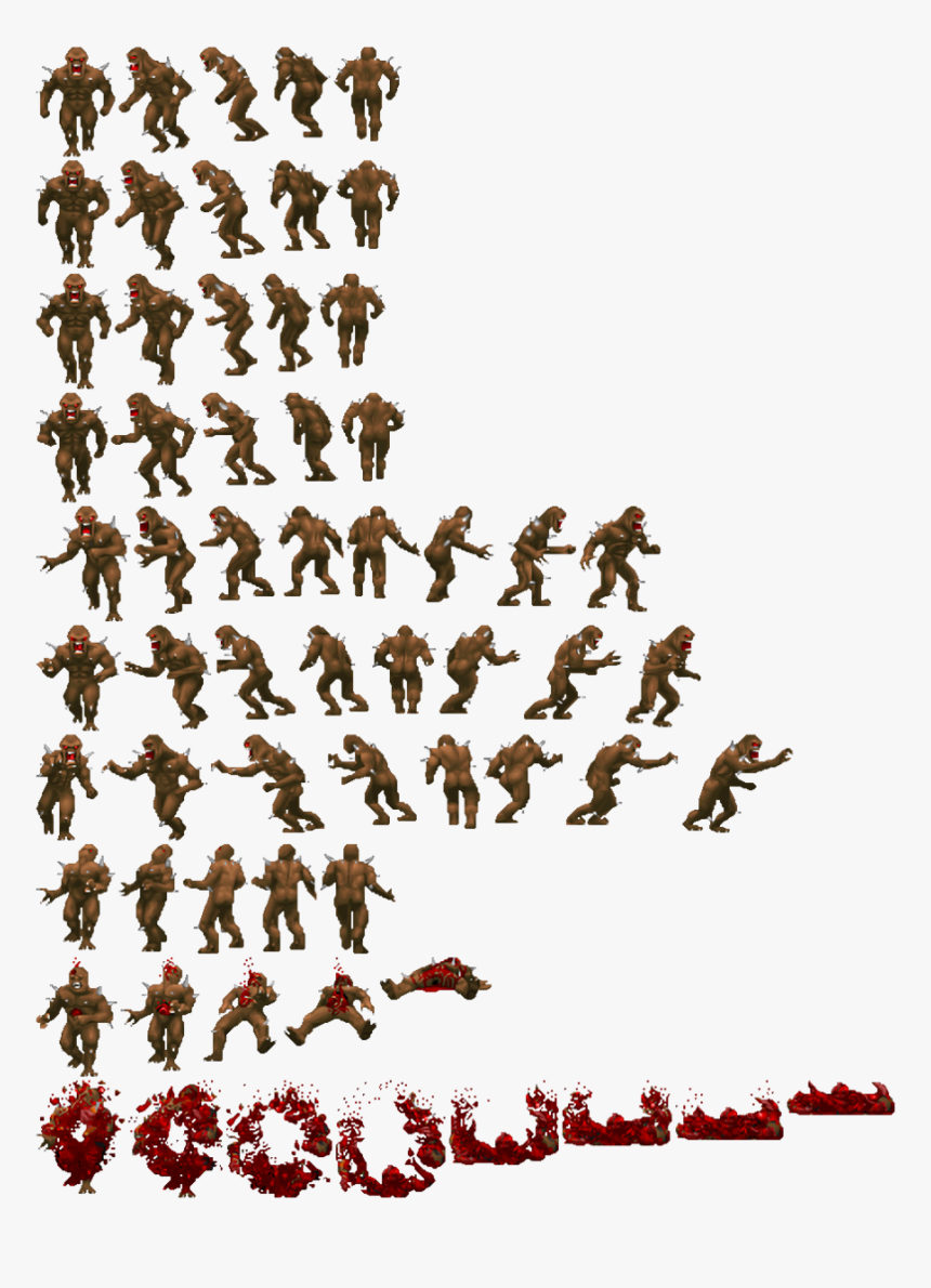 Doom Sprites No Background, HD Png Download, Free Download