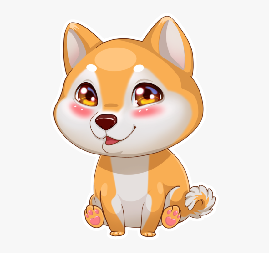 Shiba Inu Clipart Chibi - Png Shiba Chibi, Transparent Png, Free Download