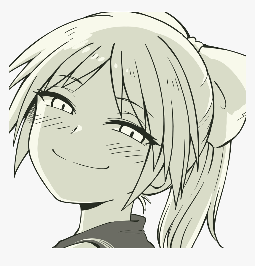 Transparent Smug Anime Girl, HD Png Download, Free Download