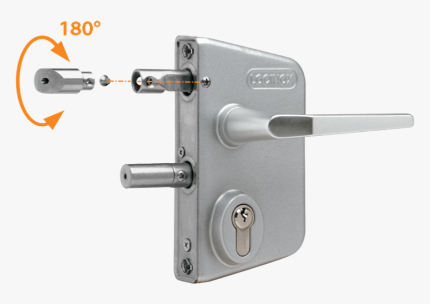 Transparent Lock Png - Metal Gate Locks, Png Download, Free Download