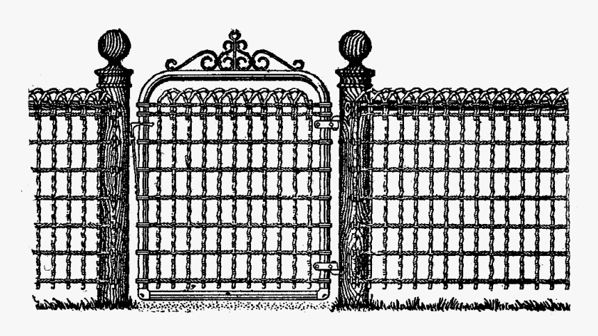 Fence And Gate Clipart, HD Png Download, Free Download