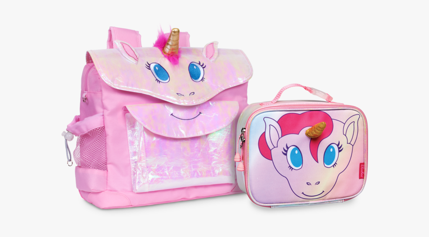 Unicorn Backpack And A Lunch Box, HD Png Download, Free Download