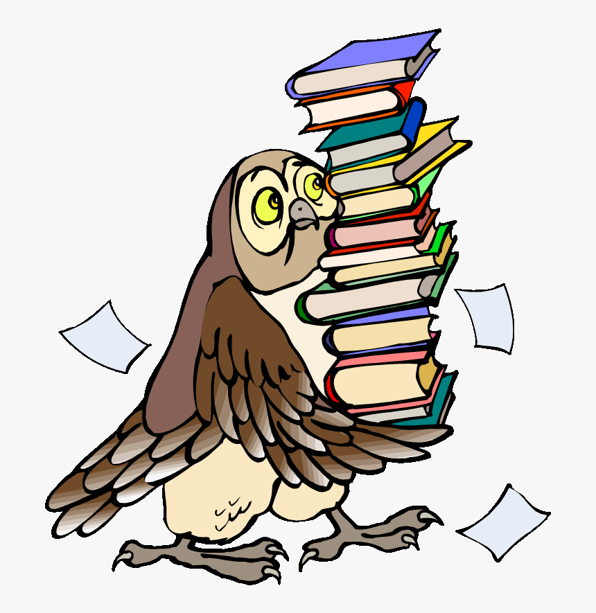 Earthquake Clipart Emergency Backpack - Owl Carrying Books Clipart, HD Png Download, Free Download
