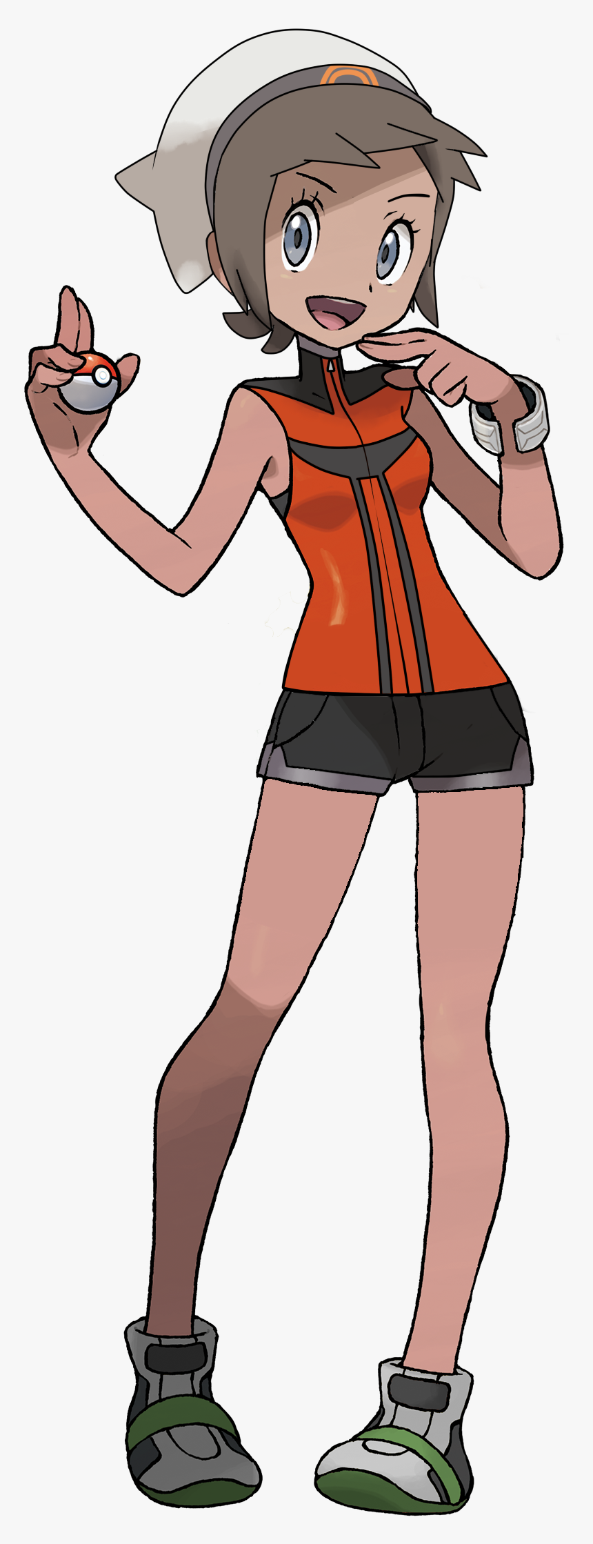 Transparent Pokemon Trainer Red Png - Official Pokemon Trainer Art, Png Download, Free Download