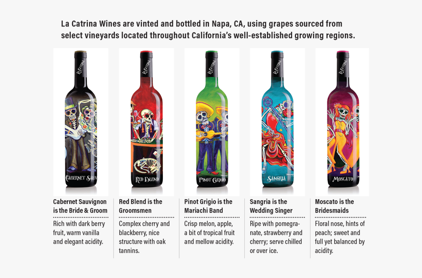 Oct19 Catrina Bottles, HD Png Download, Free Download