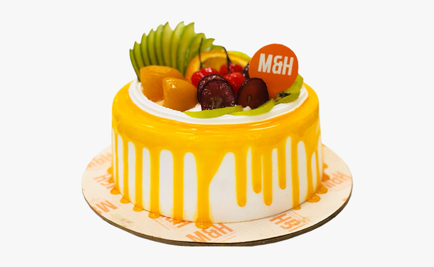Fresh Fruit Cake Png, Transparent Png, Free Download