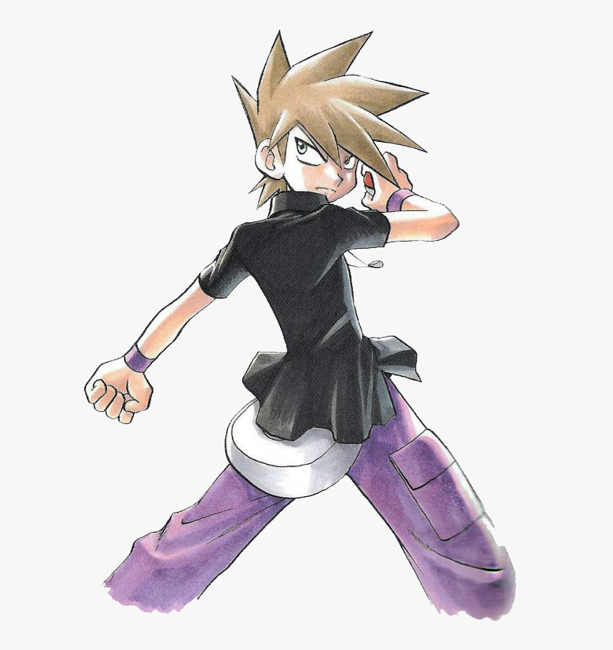 Male Pokemon Adventures Green, HD Png Download, Free Download