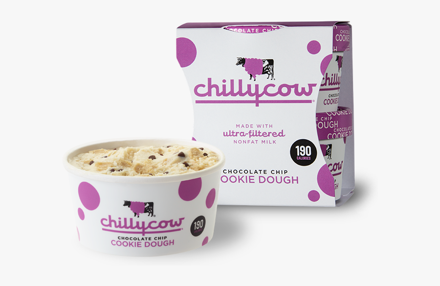 Chocolate Chip Cookie Dough - Chilly Cow Nutrition Facts, HD Png Download, Free Download