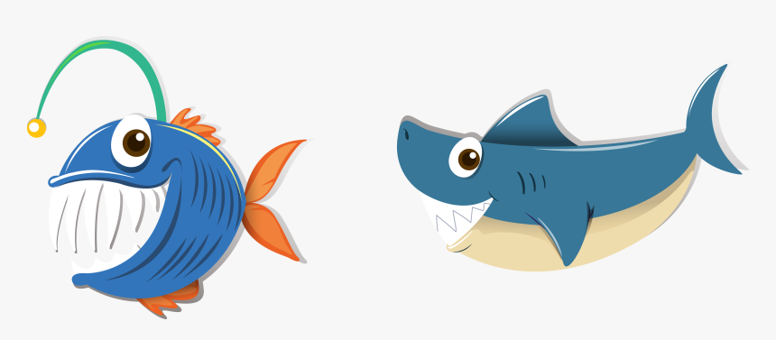 Transparent Cartoon Shark Png - Shark Animation, Png Download, Free Download