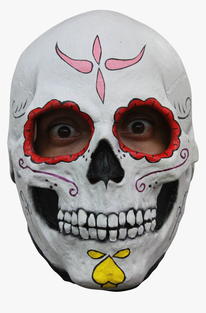 26456 - Day Of The Dead Mask Latex, HD Png Download, Free Download