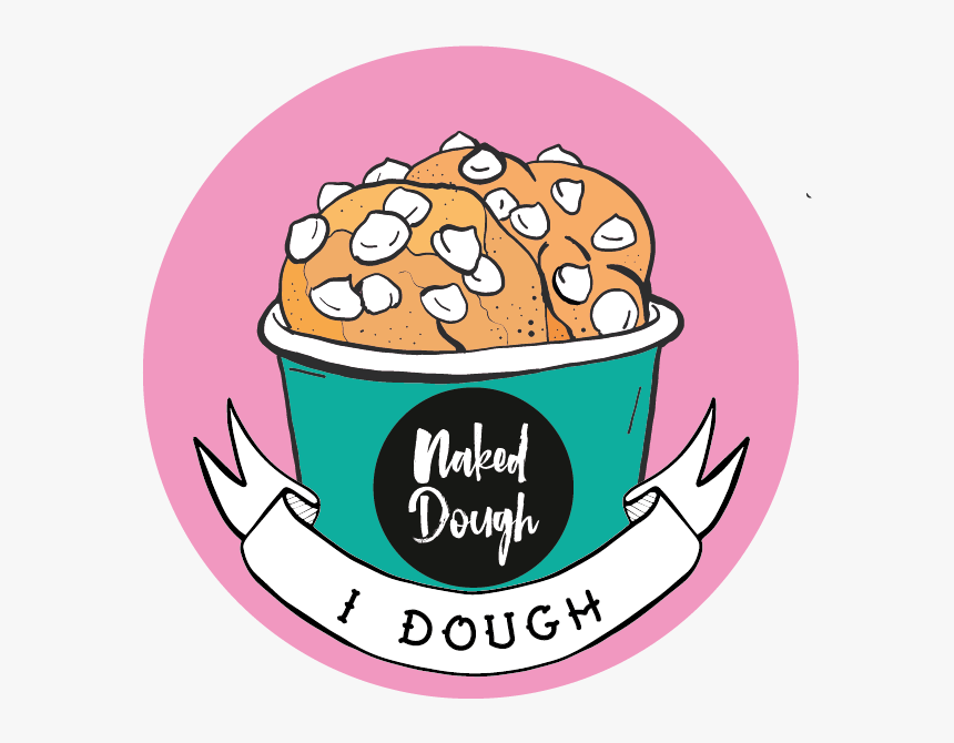 And Make Your Own Cookie Dough At Home Pouches Clipart - Cookie Dough Photo Clipart, HD Png Download, Free Download