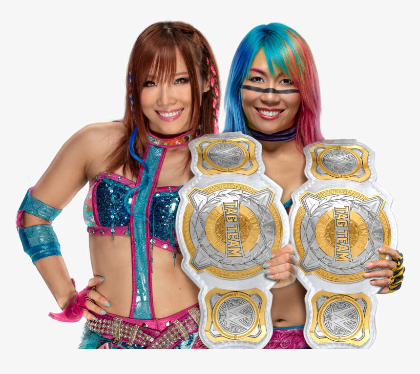 Asukakairi Tagteam - Wwe Asuka Women's Tag Team Champion, HD Png Download, Free Download