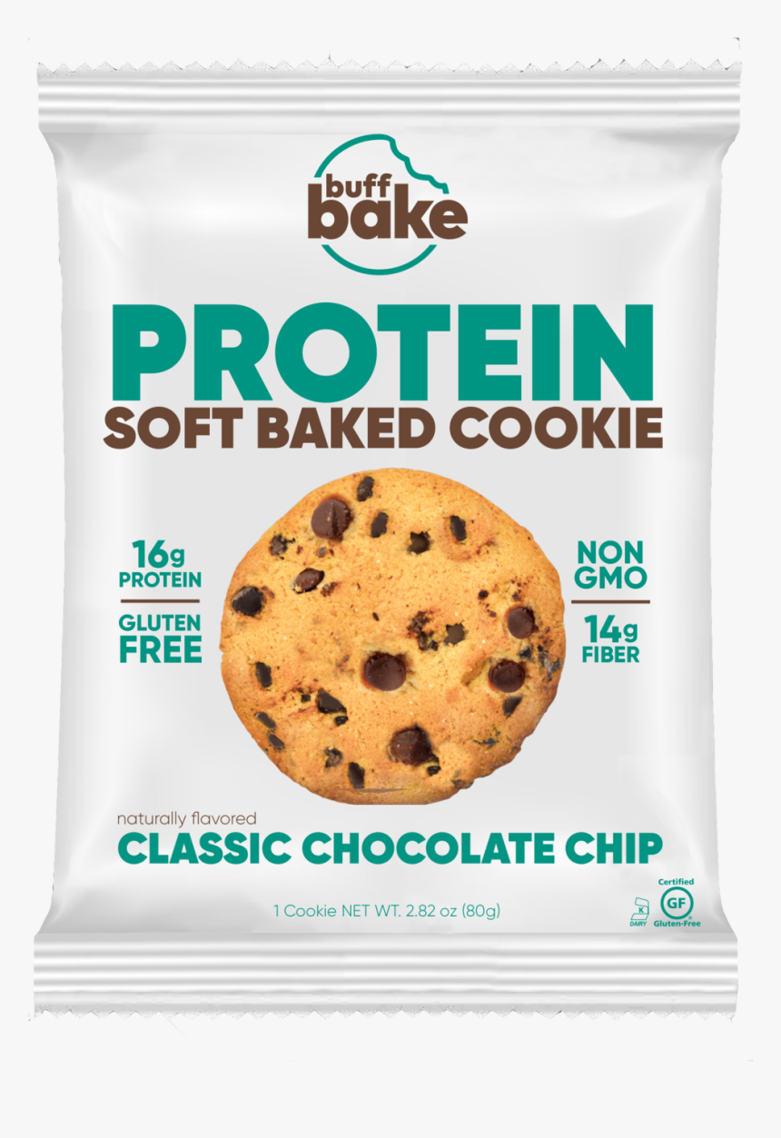 Buff Bake Protein Soft Baked Cookie, Classic Chocolate - Buff Bake Protein Soft Baked Cookies, HD Png Download, Free Download