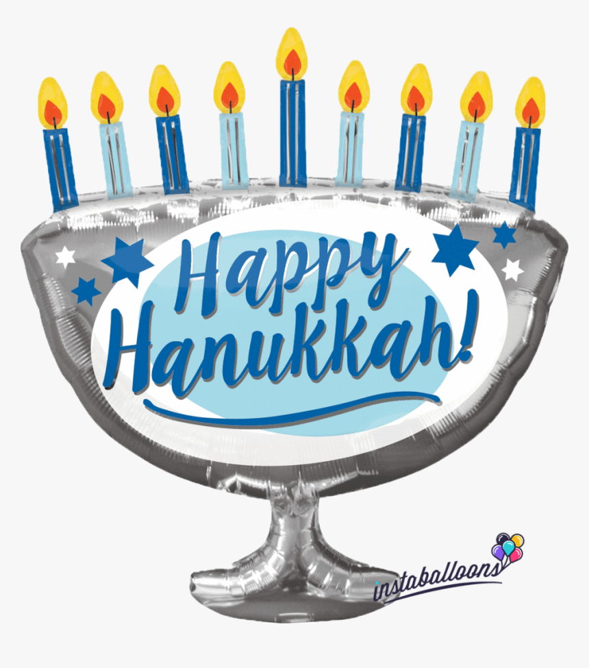 Transparent Menorah Png - Transparent Background Hanukkah Clipart, Png Download, Free Download