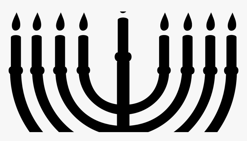 Menorah Transparent Background Judaism Symbols, HD Png Download, Free Download