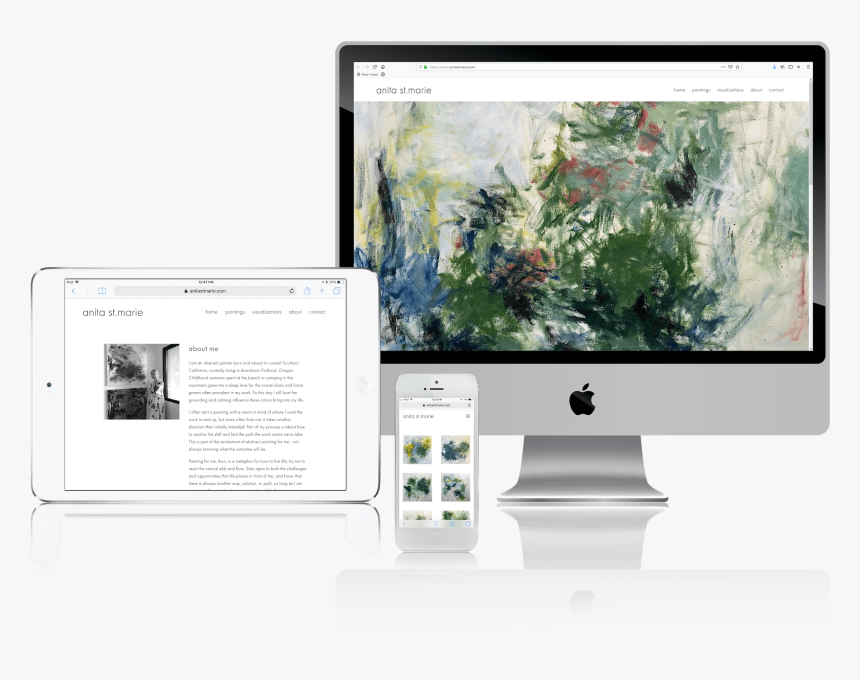 Squarespace Websites For Abstract Artists - Interior Design Squarespace Websites, HD Png Download, Free Download