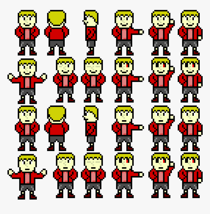 Sprite Style Pixel Sheet, HD Png Download, Free Download