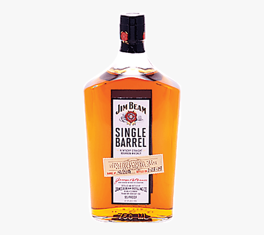 Jim Beam Single Barrel Bourbon Whiskey 95 Proof - Jim Beam Single Barrel 95 Proof, HD Png Download, Free Download