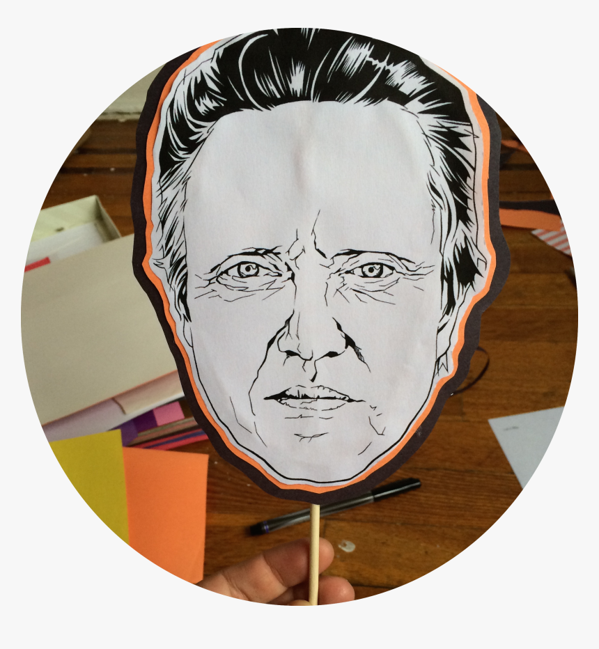 Chris Masks - Christopher Walken Mask, HD Png Download, Free Download