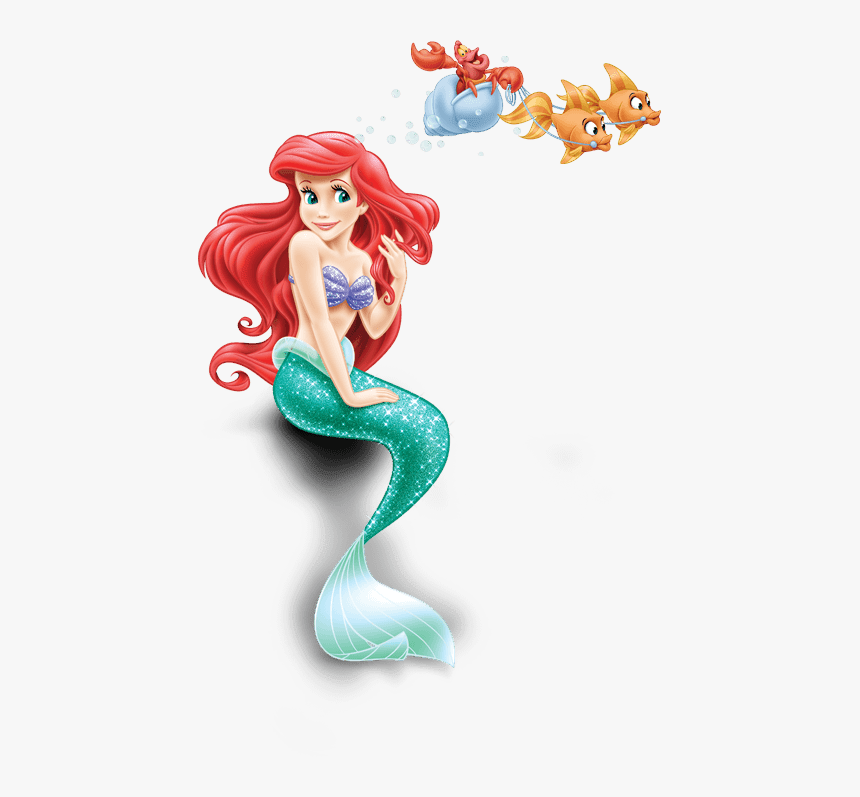 Little Mermaid Clipart Png, Transparent Png, Free Download