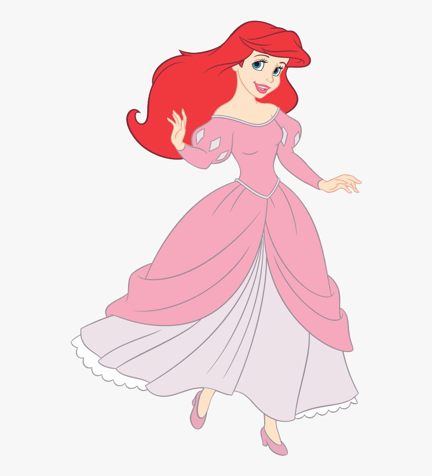 Disney Princess Ariel Blue Dress , Png Download - Little Mermaid Ariel Human Dress, Transparent Png, Free Download