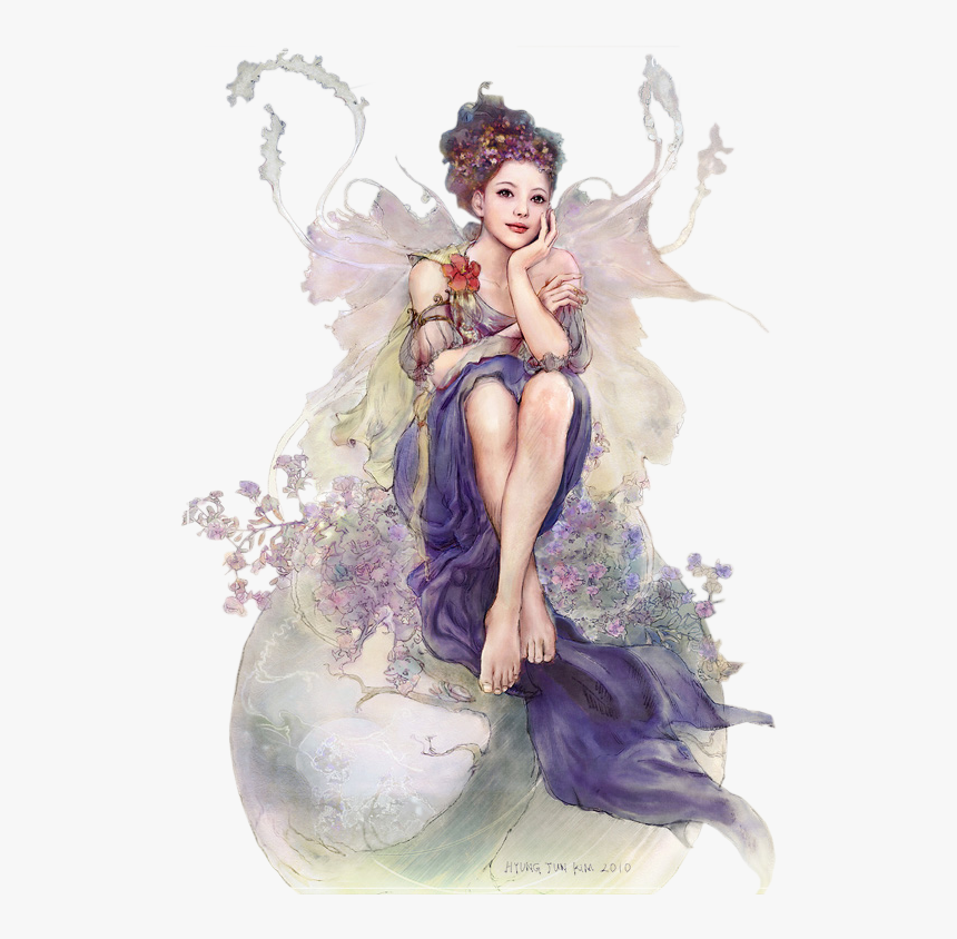 Fantasy Fairy Beautiful , Png Download - Artist Hyung Jun Kim, Transparent Png, Free Download