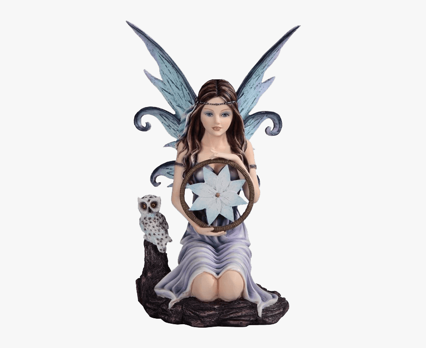 Star Flower Fairy Statue - Figurine, HD Png Download, Free Download