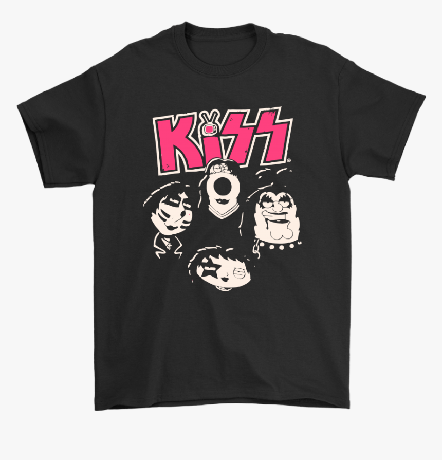 Metal Band Kiss Family Guy Lois Stewie Brian Peter - God Save The Queen Sylvanas Shirt, HD Png Download, Free Download