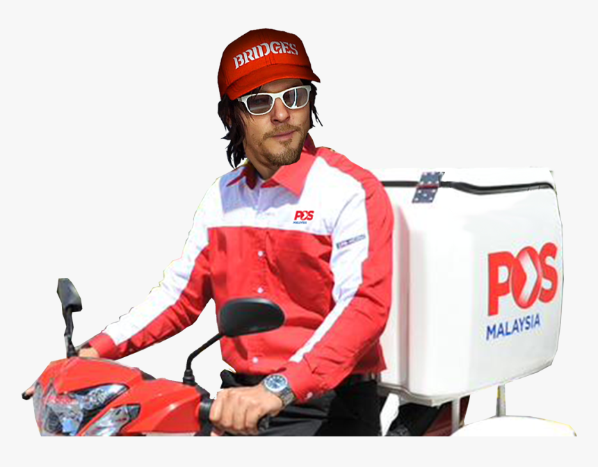 Pos Malaysia Postman, HD Png Download, Free Download