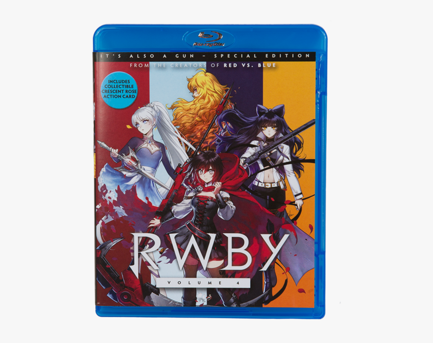 Rwby Blu Ray Dvd Volume 4, HD Png Download, Free Download