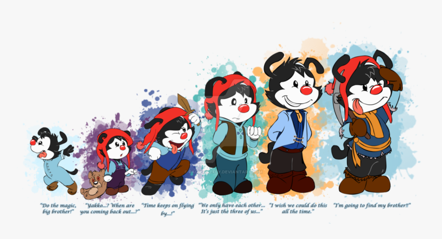 Frozen Animaniacs Au The - Human Yakko Wakko And Dot, HD Png Download, Free Download