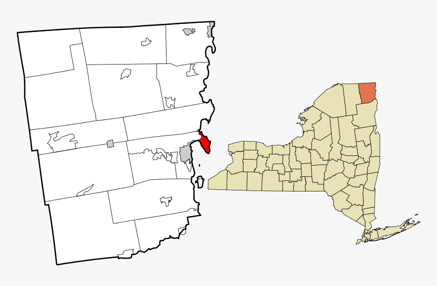 Clinton County New York Incorporated And Unincorporated - Boonville New York, HD Png Download, Free Download