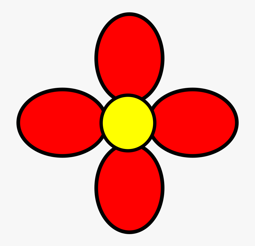 Simple Flower - Clip Art, HD Png Download, Free Download